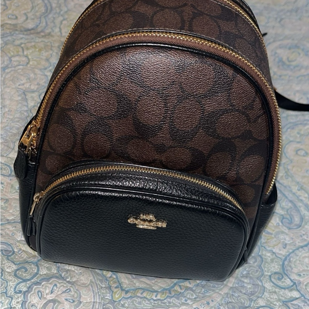 Coach Mini Backpack and Coach Wallet